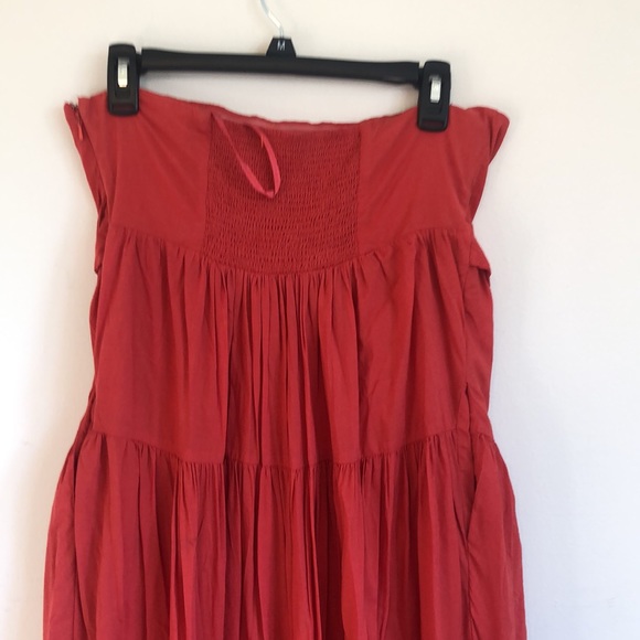 Edme & Esvllte boho strapless maxi dress size 10 - Picture 7 of 11